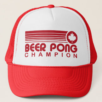 Canadian Beer Pong Trucker Hat