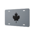 Canadian Black Maple Leaf Graphic