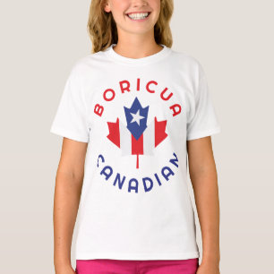 Canadian Boricua  Roots T-Shirt