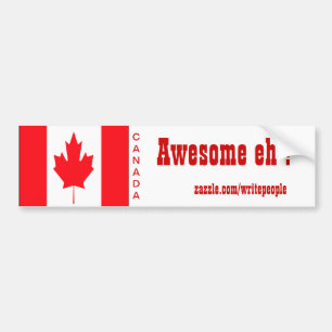 canadian bumper stickers