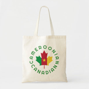 Canadian Cameroonian  Roots Tote Bag