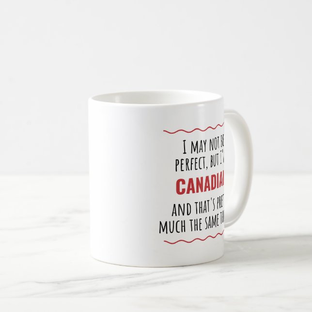 Canadian Canada Gift Idea Coffee Mug (Front Right)