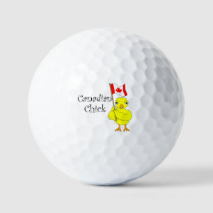 Canadian Chick Golf Balls