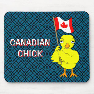 Canadian Chick Mouse Mat