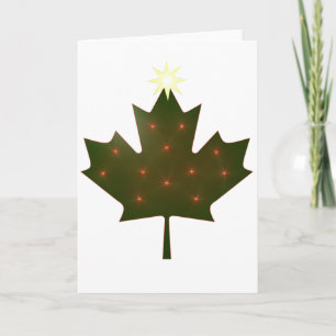 Canadian Christmas Holiday Card