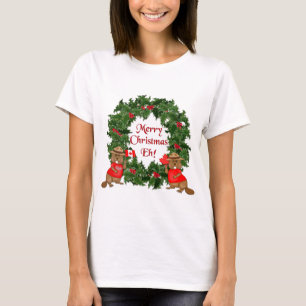 Canadian Christmas T-Shirt