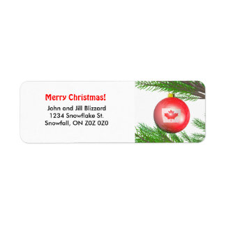 Canadian Christmas Tree Decoration