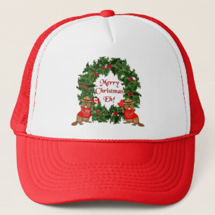 Canadian Christmas Trucker Hat