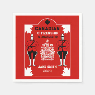 Canadian Citizenship Celebration Gift Napkin