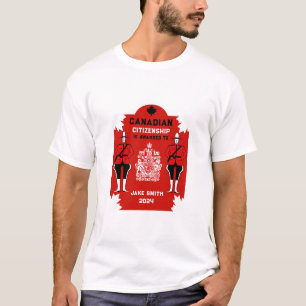 Canadian Citizenship Celebration Gift T-Shirt