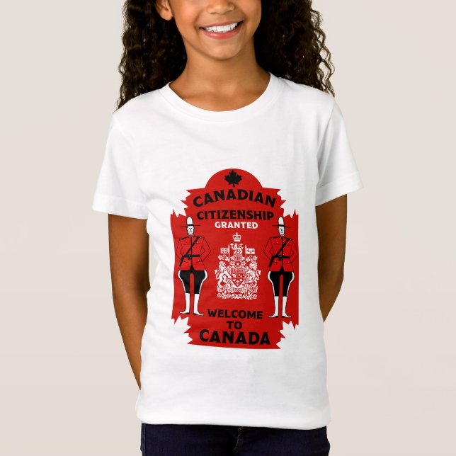 Canadian Citizenship Celebration T-Shirt (Front)