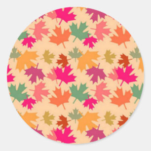 Canadian Classic Round Sticker