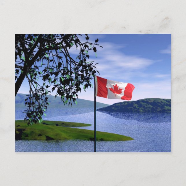 Canadian Colours Postcard (Front)