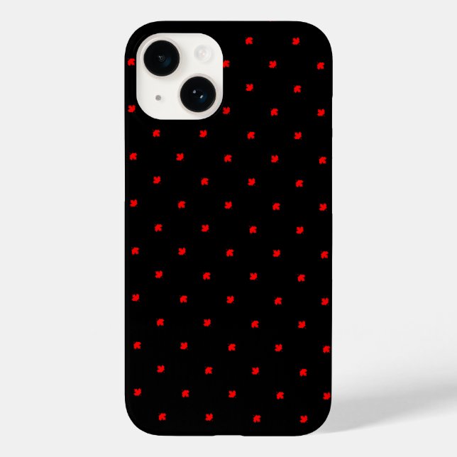 Canadian Cottage Maple Leaf Case-Mate iPhone Case (Back)
