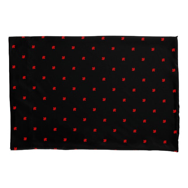 Canadian Cottage Maple Leaf Pillowcase (Front)