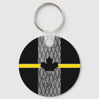 Canadian Dispatcher Flag Key Ring