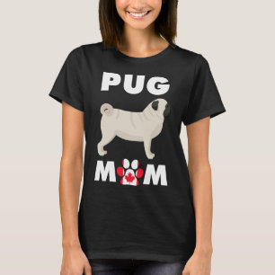 Canadian Dog Pug Mum Essential T-Shirt 1004