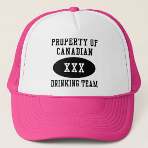 Canadian Drinking Team Trucker Hat