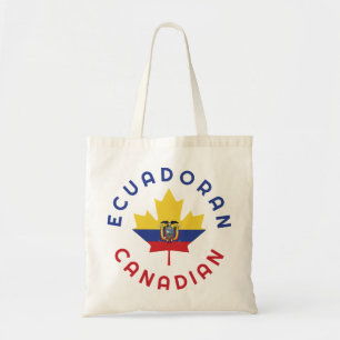 Canadian Ecuadoran Roots Tote Bag