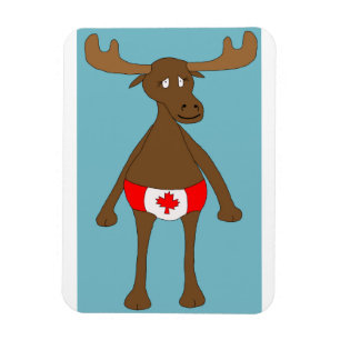 Canadian, Eh? Moose Magnet