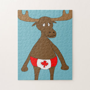 Canadian, Eh? Moose Puzzle