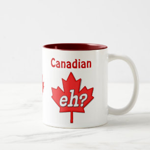Canadian Eh? Two-Tone Coffee Mug
