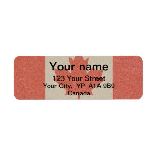 Canadian Flag Address Unique Fun Canada Shipping