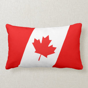 Canadian Flag American MoJo Pillow