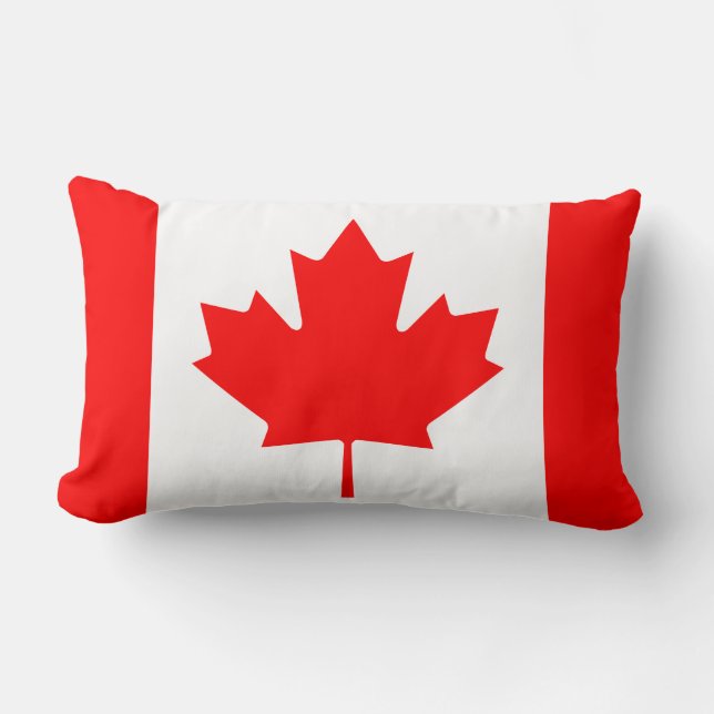Canadian Flag American MoJo Pillow (Front)