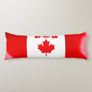 Canadian flag body cushion