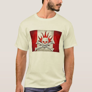 Canadian Flag Bones T-Shirt