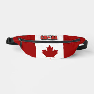 Canadian flag bum bags