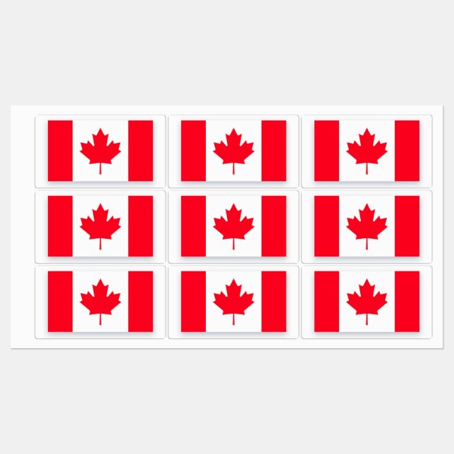Canadian flag. CANADA.  (Sheet)