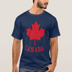 Canadian Flag Canada Independece Maple Leaf Men Wo T-Shirt