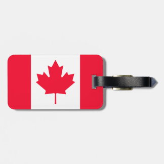 Canadian Flag - Canada Maple Leaf - Luggage ID Tag