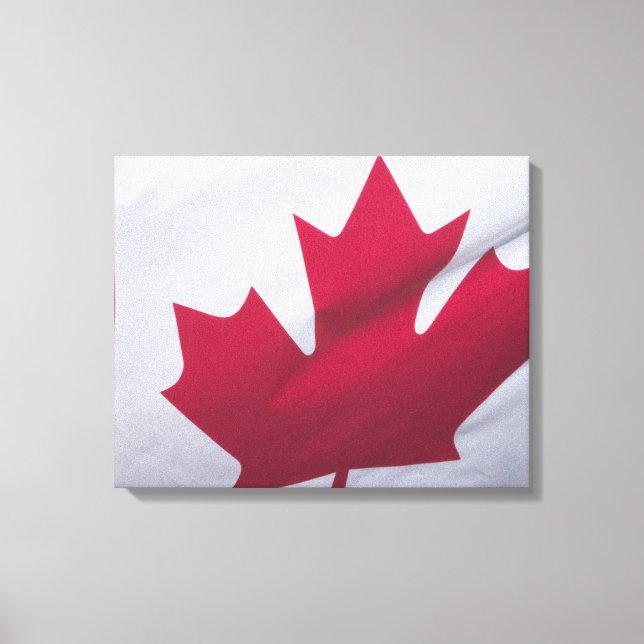 Canadian Flag. Canvas Print (Front)