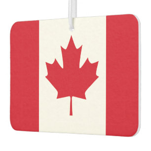 Canadian Flag Car Air Freshener
