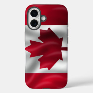 Canadian Flag iPhone 16 Case