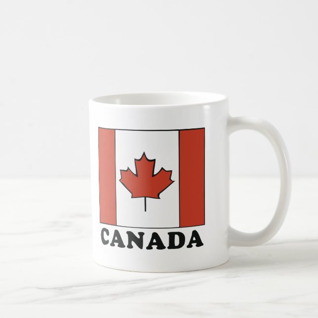 Canadian Flag Coffee Mug (Right)