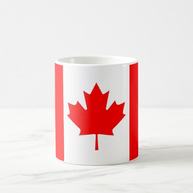 canadian flag coffee mug (Center)