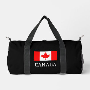 Canadian flag custom color duffle bag