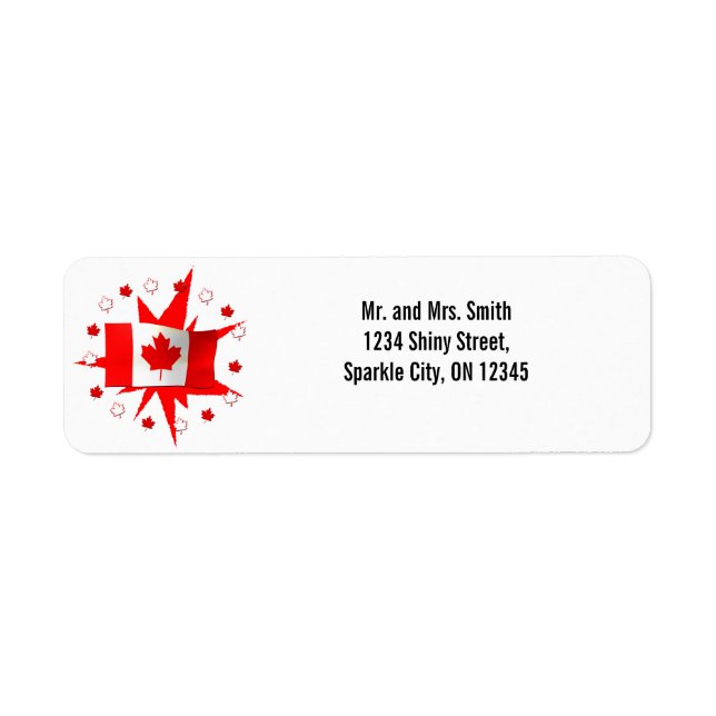 Canadian Flag Design (Front)