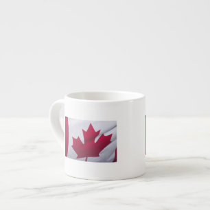 Canadian Flag. Espresso Cup