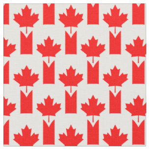 Canadian Flag fabric, Canada fashion Trendy Fabric