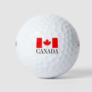 Canadian flag golf ball set   Canada pride