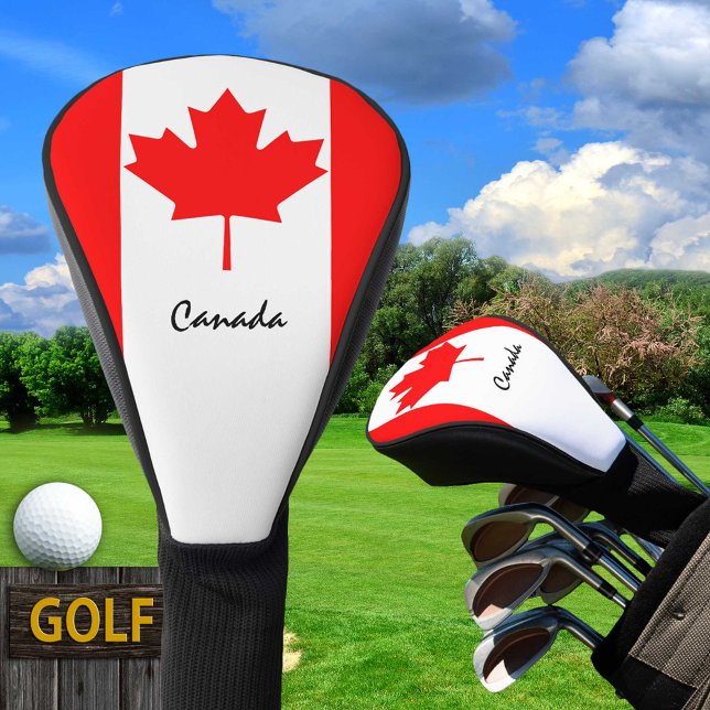 Canadian Flag & Golf Canada sport Covers /clubs (Creator Uploaded)
