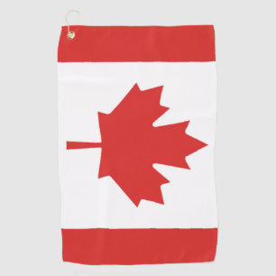 Canadian Flag Golf Towel