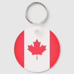 Canadian Flag Key Ring