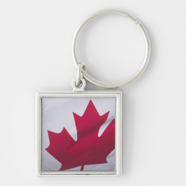 Canadian Flag. Key Ring (Front)