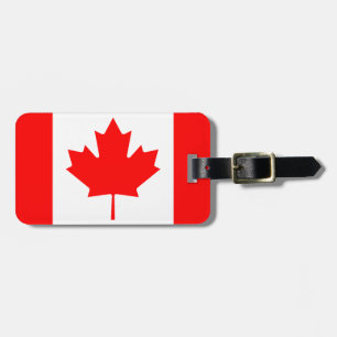 Canadian Flag Luggage Tag